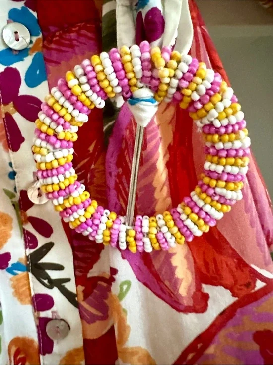 FARM Rio White Spring Bananas Belted Mini Dress - Picture 9 of 10